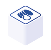 3D Cube Icons CARI_Server Bakcup Services
